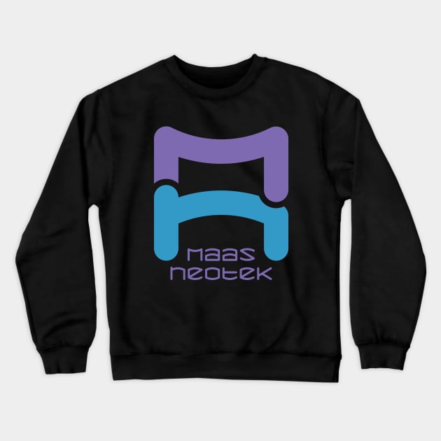 Maas-Neotek Logo Crewneck Sweatshirt by Ekliptik